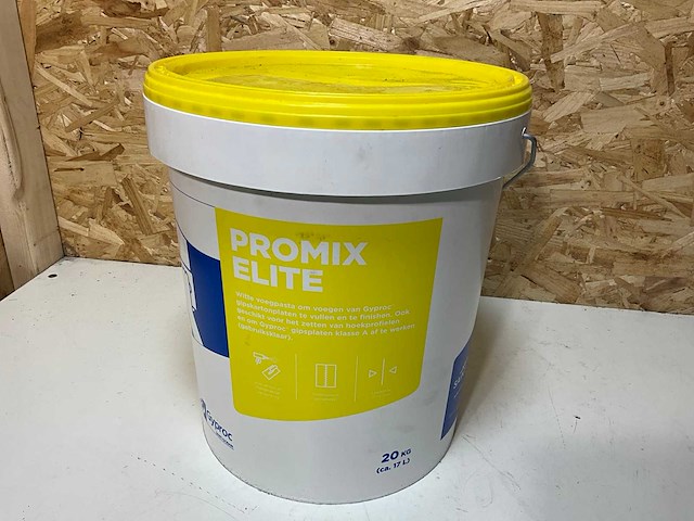 Gyproc promix elite gips vulmiddel 20 kg (2x) - afbeelding 1 van  6