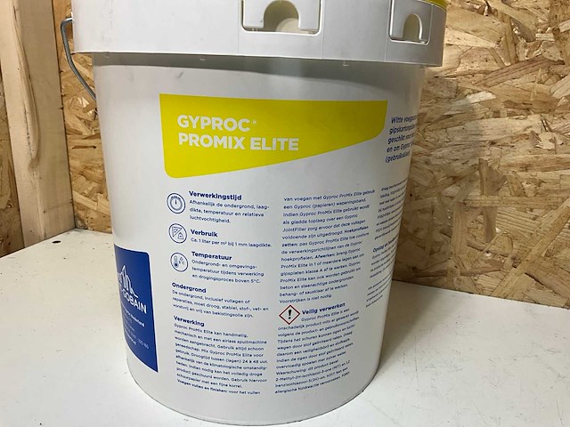 Gyproc promix elite gips vulmiddel 20 kg (2x) - afbeelding 5 van  6