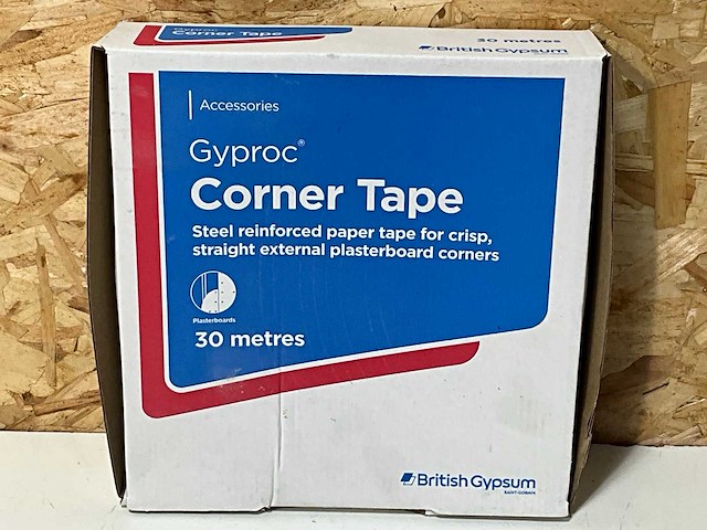Gyproc staal versterkt hoektape (4x) - afbeelding 2 van  6