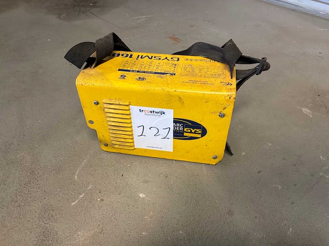 Gysmi - 160p - elektrode lasapparaat - afbeelding 1 van  4