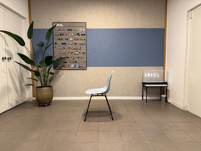 H-base eetkamerstoel vitra, dsx, ice grey - afbeelding 3 van  9