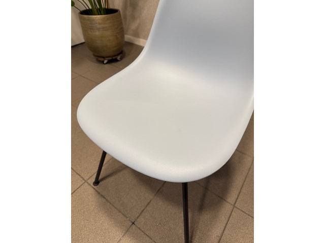 H-base eetkamerstoel vitra, dsx, ice grey - afbeelding 5 van  9