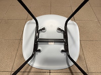 H-base eetkamerstoel vitra, dsx, ice grey - afbeelding 8 van  9
