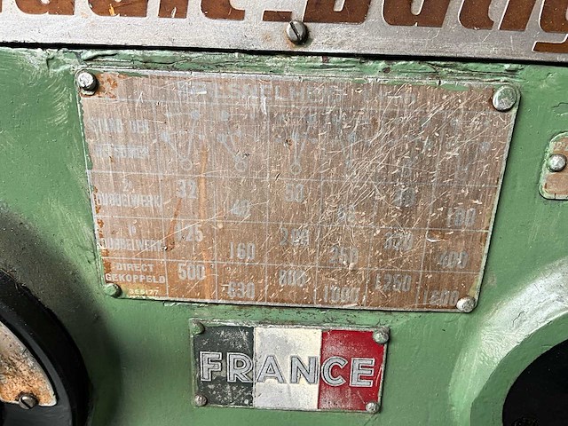 H. ernault batignolles universele draaibank - afbeelding 4 van  9