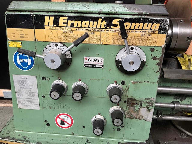 H. ernault somua cholet 350 universele draaibank - afbeelding 5 van  9