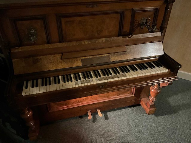 H. krietzsch zeitz piano - afbeelding 5 van  8