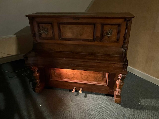 H. krietzsch zeitz piano - afbeelding 6 van  8