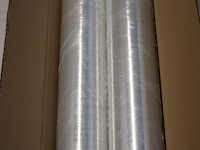 H-stretch rigid handstretchfolie 450x0,009mm - 4 dozen á 6 rollen - afbeelding 2 van  3