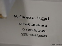 H-stretch stretchfolie rigid - 4 dozen á 6 rollen - afbeelding 3 van  3