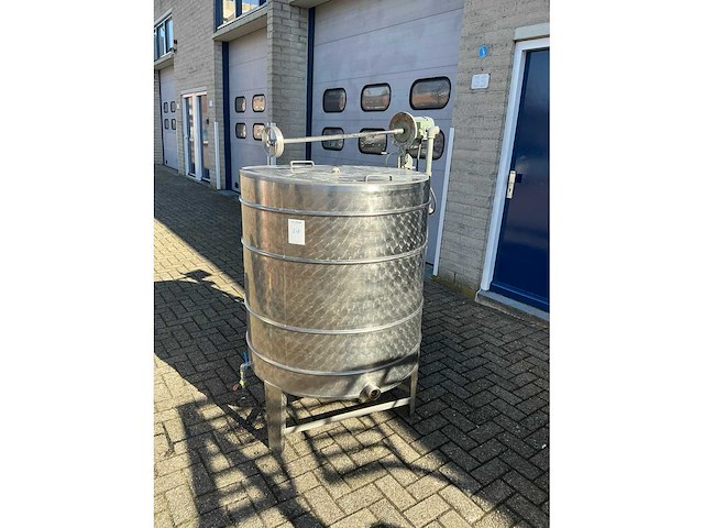 H0lstein dubbelwandige maishe mengtank 600liter - afbeelding 5 van  7