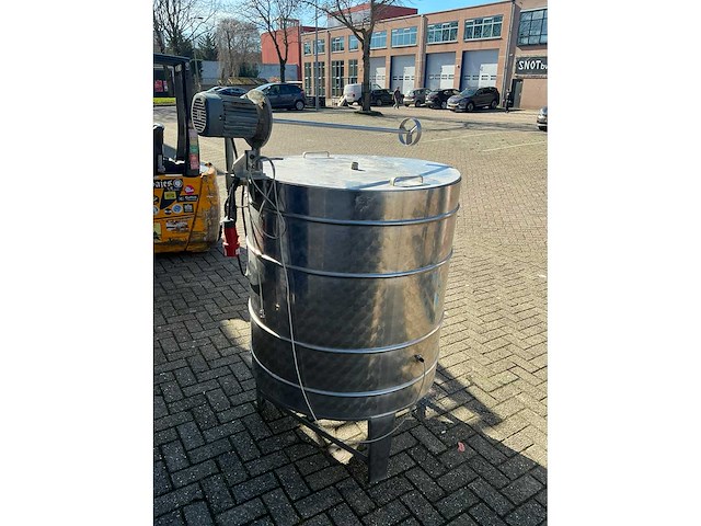 H0lstein dubbelwandige maishe mengtank 600liter - afbeelding 3 van  7