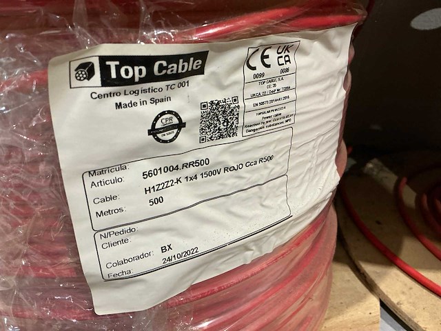 H1z2z2-k solar kabel op rol (8x) - afbeelding 6 van  9