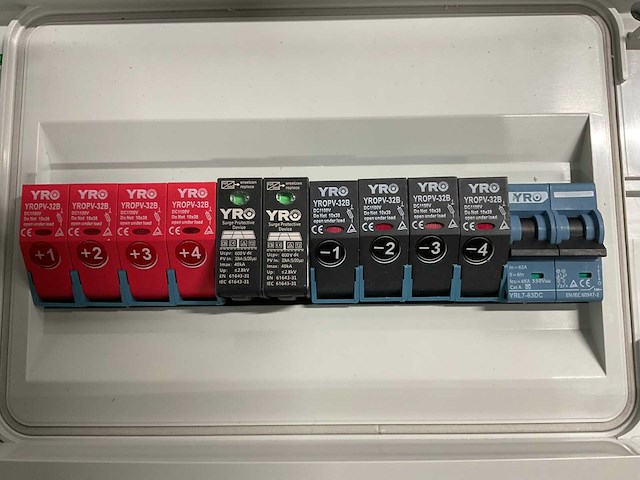 Ha-4/1 550v - pv combiner box - afbeelding 3 van  4