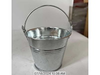 Ha zinc bucket w/handle t9.3 (6960x) - afbeelding 1 van  1