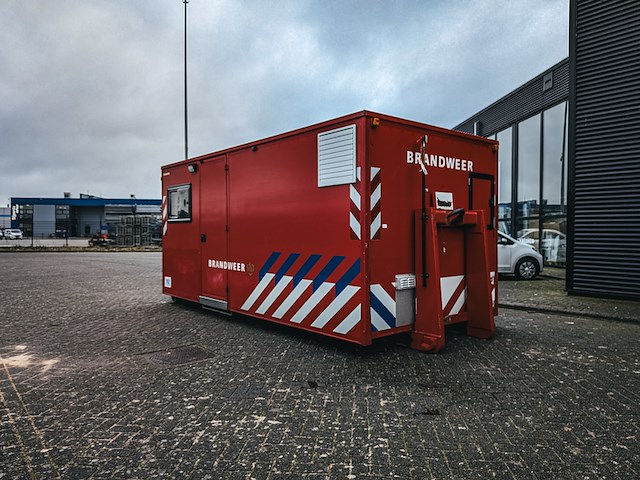 Haakarm ademluchtcontainer, schmitz, ab-a, 1998 - afbeelding 1 van  37