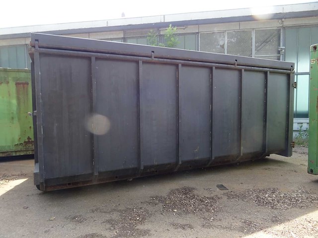 Haakarm afzet afvalcontainer scharnier dak - afbeelding 3 van  8