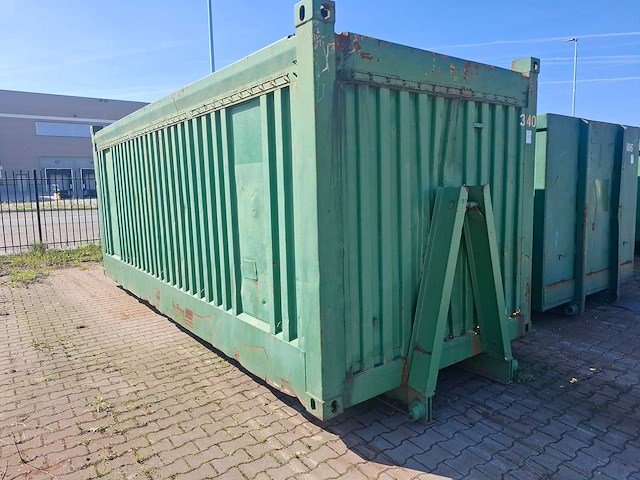 Haakarm afzet afvalcontainer - afbeelding 1 van  8
