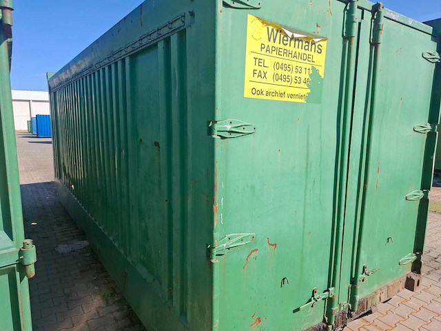 Haakarm afzet afvalcontainer - afbeelding 6 van  8