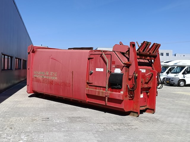 Haakarm afzet perscontainer, kiggen, 2005 - afbeelding 3 van  7