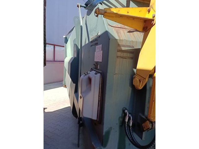 Haakarm afzet perscontainer, kiggen, pd731, groen, 2001 - afbeelding 3 van  7