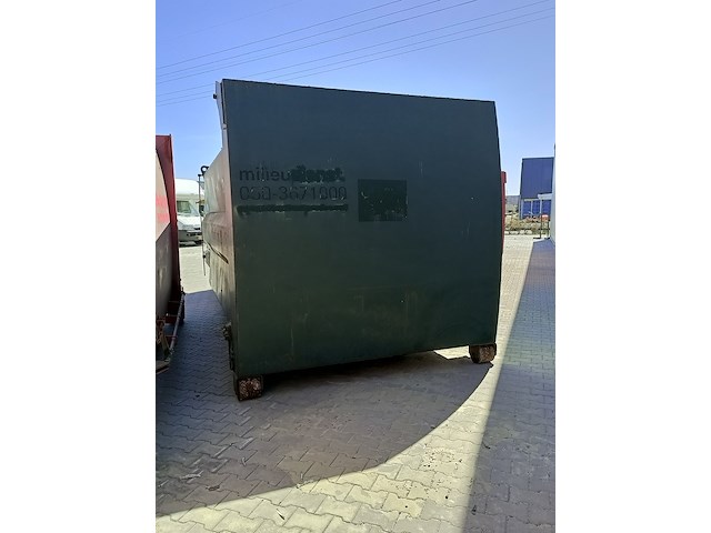 Haakarm afzet perscontainer, kiggen, pd731, groen, 2001 - afbeelding 4 van  7