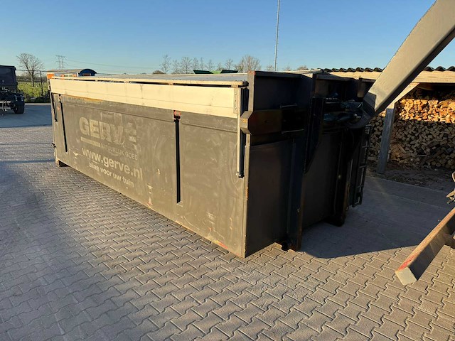 Haakarm afzetcontainer 18m3 met milieukleppen - afbeelding 5 van  10