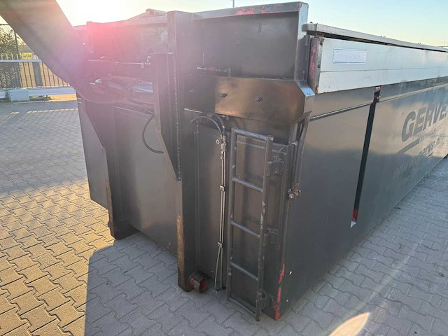 Haakarm afzetcontainer 18m3 met milieukleppen - afbeelding 7 van  10