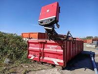 Haakarm afzetcontainer, gevuld met oud ijzer - afbeelding 3 van  6