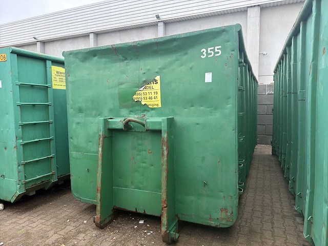 Haakarm afzetcontainer (met inhoud) - afbeelding 1 van  6