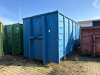 Haakarm afzetcontainer