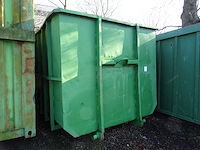 Haakarm afzetcontainer