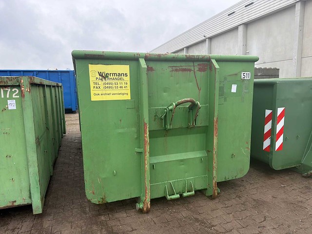 Haakarm afzetcontainer - afbeelding 1 van  6