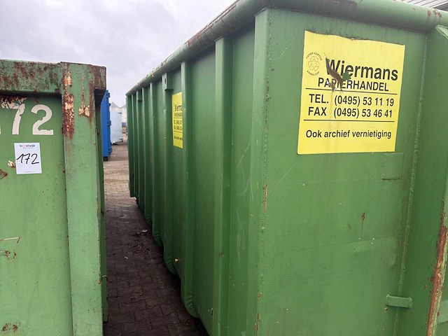 Haakarm afzetcontainer - afbeelding 3 van  6