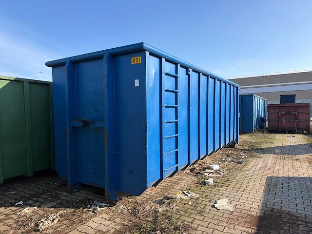 Haakarm afzetcontainer - afbeelding 1 van  8