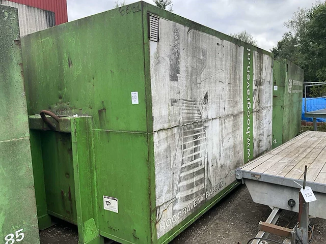Haakarm afzetcontainer - afbeelding 1 van  5