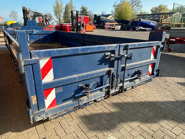 Haakarm container 14 m³ met openslaande zijschotten - afbeelding 2 van  3