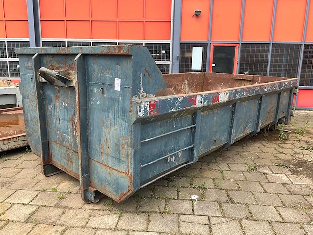 Haakarm en kabel systeem afvalcontainer - afbeelding 1 van  14