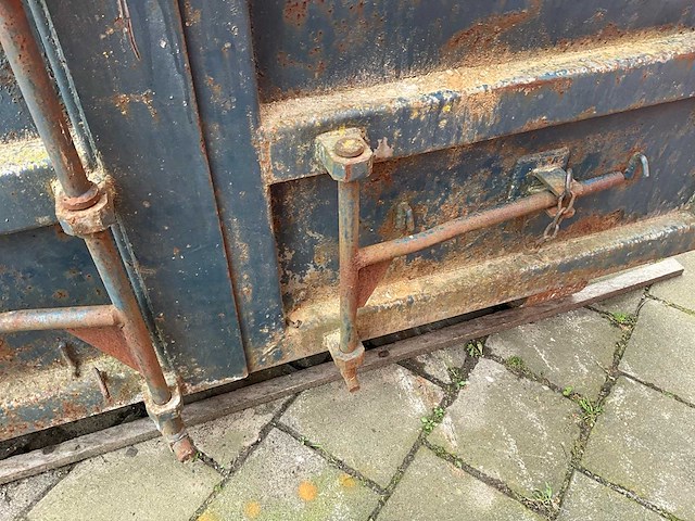 Haakarm en kabel systeem afvalcontainer - afbeelding 14 van  14