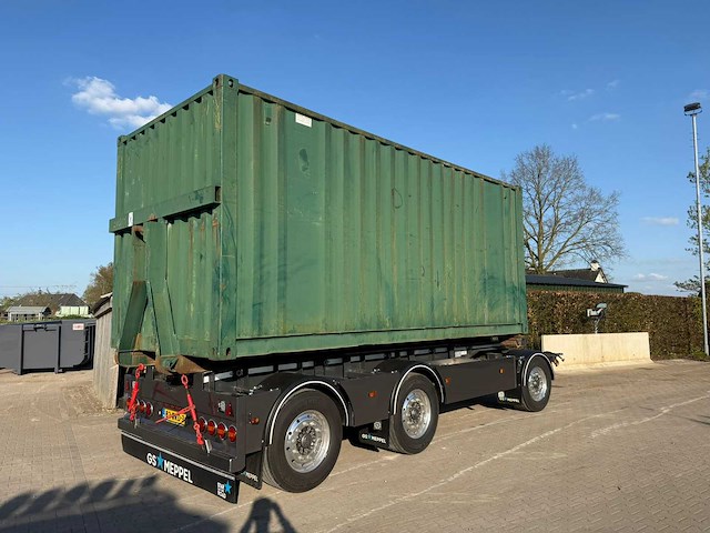 Haakarm en kabelsysteem opslagcontainer - afbeelding 1 van  7