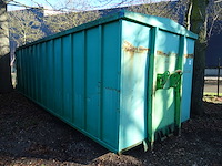 Haakarm gesloten afzetcontainer - afbeelding 1 van  3