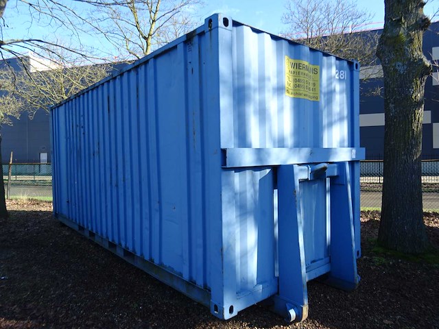 Haakarm gesloten afzetcontainer - afbeelding 1 van  4