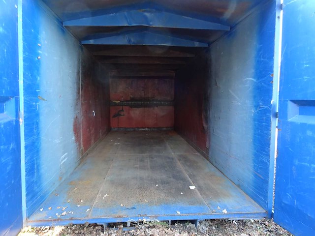 Haakarm gesloten afzetcontainer - afbeelding 3 van  3