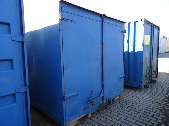 Haakarm gesloten afzetcontainer - afbeelding 5 van  7