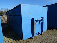 Haakarm gesloten afzetcontainer - afbeelding 1 van  5