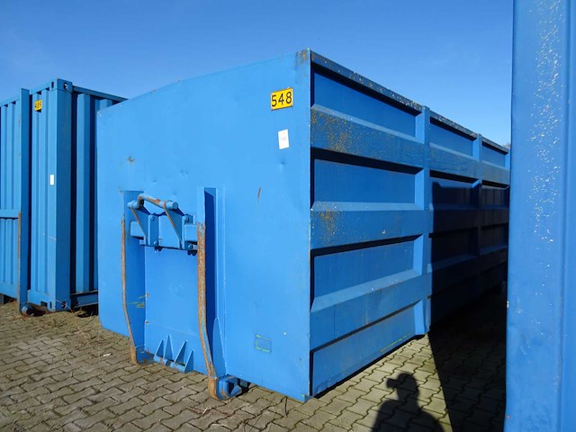 Haakarm gesloten afzetcontainer - afbeelding 2 van  5