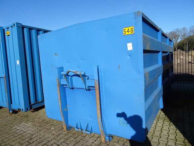 Haakarm gesloten afzetcontainer - afbeelding 3 van  5