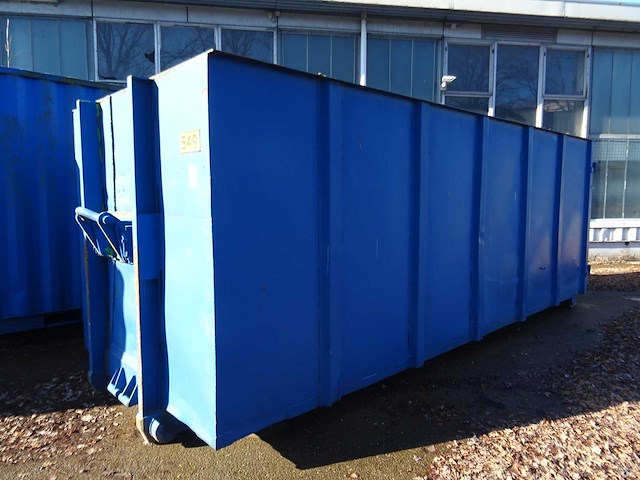 Haakarm gesloten afzetcontainer - afbeelding 1 van  5