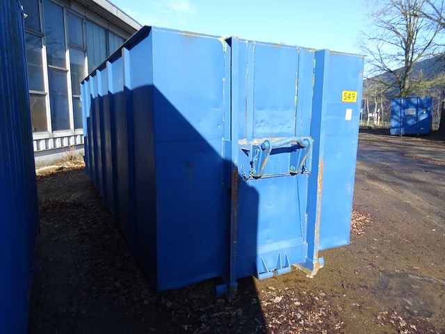 Haakarm gesloten afzetcontainer - afbeelding 2 van  5