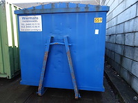 Haakarm gesloten afzetcontainer - afbeelding 1 van  5