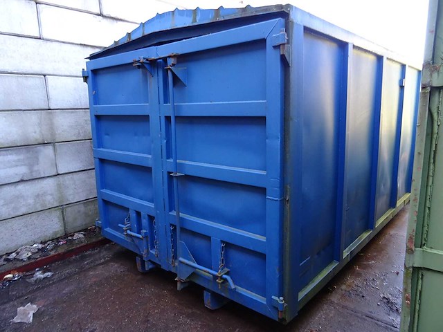 Haakarm gesloten afzetcontainer - afbeelding 3 van  5